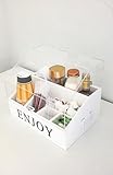 Meicys Kitchen Organizer Box for Paper plate