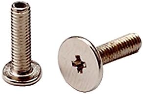 M2.5 Wafer Head Machine Screws,Laptop Screws,Head Dia.7mm,Metric,right hand,Pack of 50 (M2.5 x 3mm)