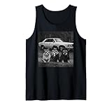 Chihuahua Smoking Meme Funny Chihuahua Gangster Dog Street Tank Top