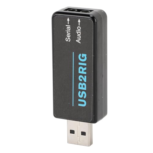 Digital Modes Interface, with Built in Sound Codec for FT8 FT4 JS8Call RTTY SSTV WinLink APRS VaraHF VaraFM Soundmodem, Connect to Computer with USB,