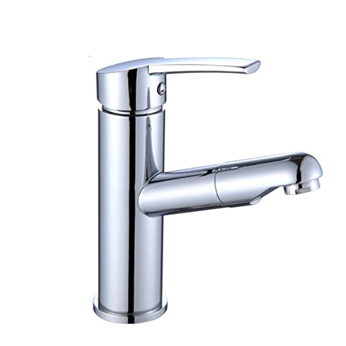 Robinet de salle de bain extractible pour faciliter votre routine beauté matin