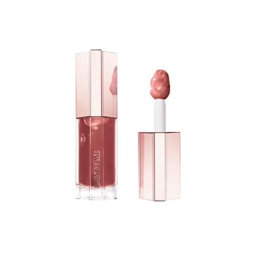 Lancôme Lip Idôle JuicyTreat 60 Million-Dollar Berry, brauner, glänzender Lipgloss mit 3D-Effekt, feuchtigkeitsspendender, leichter & nicht klebender Lippenpflege-Gloss, 8,5ml