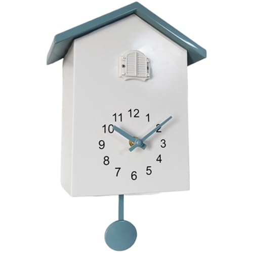 Reloj de cuco minimalista para decorar salones modernos y oficinas 2