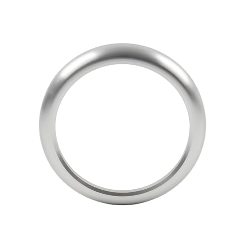 CNxinn10 1 Pc Compass Cover Stopwatch Ring Aluminum Alloy Silver for Porsche 911 2012-2021