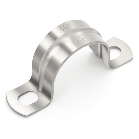 FamlTol Heavy Duty Pipe Clamps for 1 Inch Pipes Cover