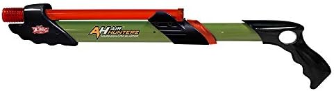 Zing Marshmallow Double Barrel Blaster - Great for Indoor and Outdoor Play, Launches up to 40 Feet, for Ages 8 and up - Air Hunterz (Camo Version)