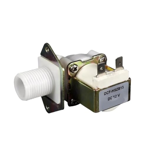 Électrovanne solénoïde plastique 1/2" pour distributeur d'eau inverseur normalement fermé 220V - 6
