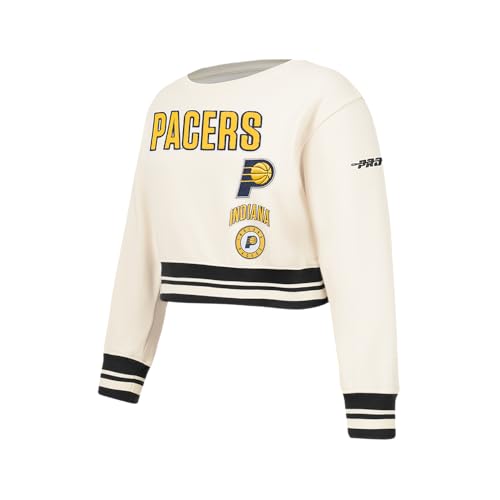 Image of Pro Standard Big Girls NBA Retro Classics Fleece Crewneck Sweatshirt