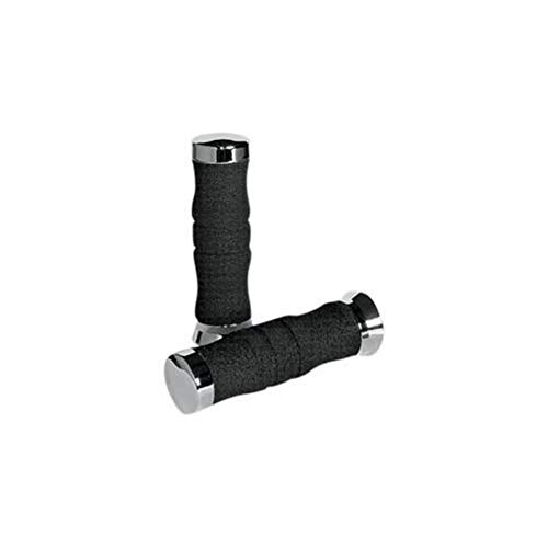 johar Black Signature Sculptured Touring Grips #TOP21