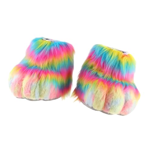 Griffes de loup et pieds en fourrure pour dissimuler vos chaussures de Fursuit