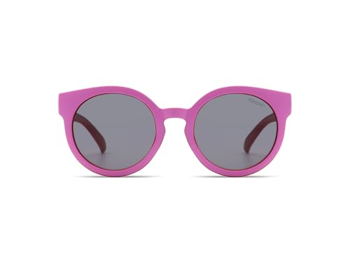 KOMONO Lulu S Flamingo Twins Kinder Cat-Eye Sonnenbrille mit UV-Schutz & kratzfesten Gläsern, für Kleinkinder & Kinder, Unisex 3–5 Jahre