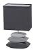 Produktbild Fischer & Honsel Tischleuchte Liner 1x E14 max. 25,0 Watt, grau, Stoffschirm, 53611, 17 x 10 x 29 cm (LxBxH)
