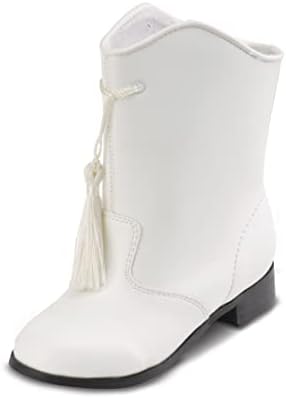 Vista 3 de Gotham Majorette Botas Niñas - Blanco, Blanco