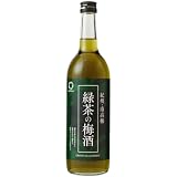 緑茶梅酒 12度 720ml