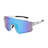 Gyios Gafas de Sol Polarizadas Uv400 para Hombres Y Mujeres - MTB Al Aire Libre Ciclismo Conducción Correr Deportivas-kp1943-2-cya