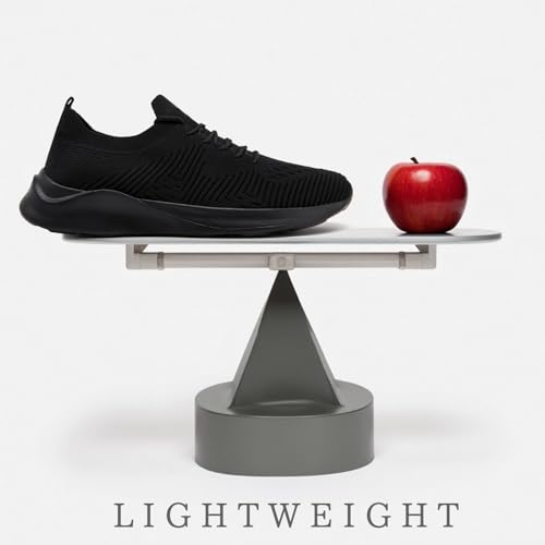 Men Running Shoes Tennis Slip on Casual Walking Gym Sneakers Athletic Lightweight3