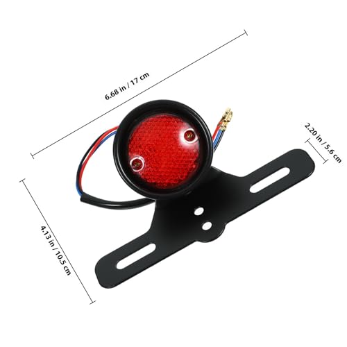 Luz de freno LED para evitar alcances traseros en motocicleta resistente 2