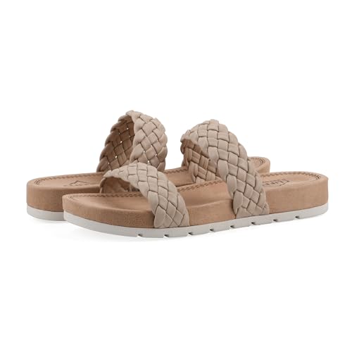 Image of Cliffs by White Mountain Women's Truly Cushioned Slide Sandal | Casual Sandals