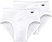 Produktbild Schiesser Herren 2 Pack Sportslip Mit Eingriff - Essential Feinripp Slip, Weiss_205159, M EU