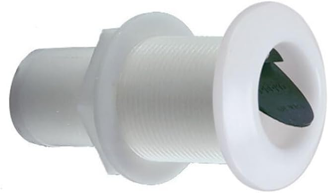 Perko 333 Thru Hull Scupper With Recessed Flapper