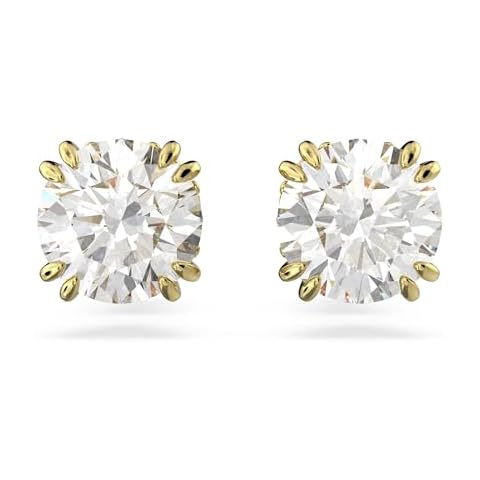 Swarovski Constella Gold Tone Earrings with Crystals Cover