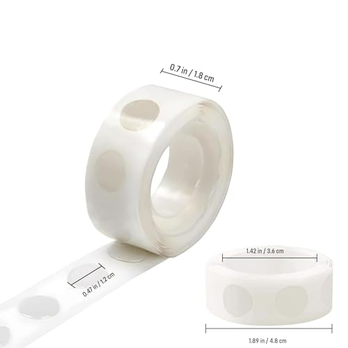 Image of Balloon Tape for Easy Decor Setup Super Sticky Balloon Tape for Balloons & Craft No-Mess Balloon Glue Tape for Birthday Decoration (PACK OF 2)