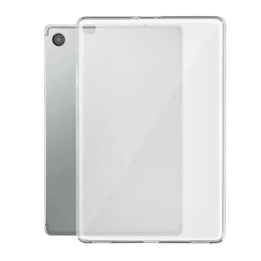 Zore Galaxy ile uyumlu Tab A8 10.5 SM-X200 (2021) Kılıf Tablet Süper Silikon Kapak Renksiz