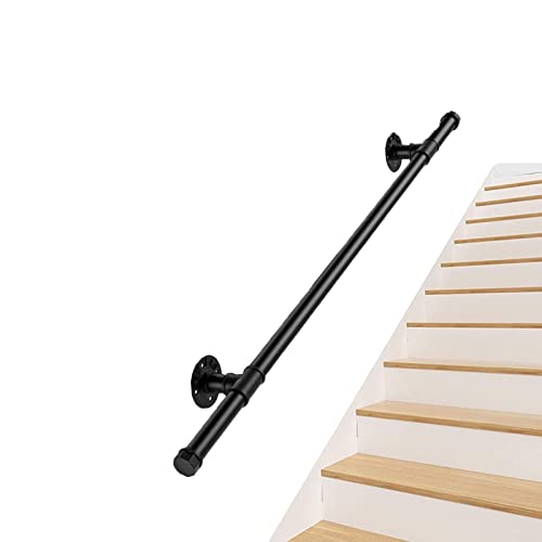 Soporte de barandilla ajustable interior y exterior para pasillo de 2,4 m 2
