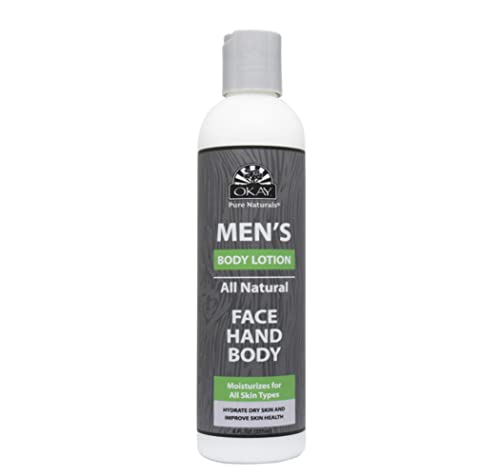 Okay For Men All Natural Body Lotion 8Oz / 237Ml #TOP6