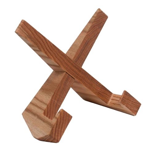 Supporto Per Il Supporto Del Porta Di Cucina In Legno | Decorativo Reciede Di Ricetto Di Farmica Stannd Per Cucina | Libreria Portatile Rustico Display Vintage Stands Per Kitchenn Ricette Documen