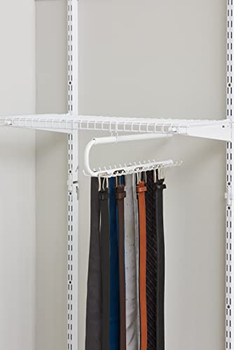 Rubbermaid Configurations Tie & Belt Valet, White, Accessories Closet Organization System And Storage #TOP4