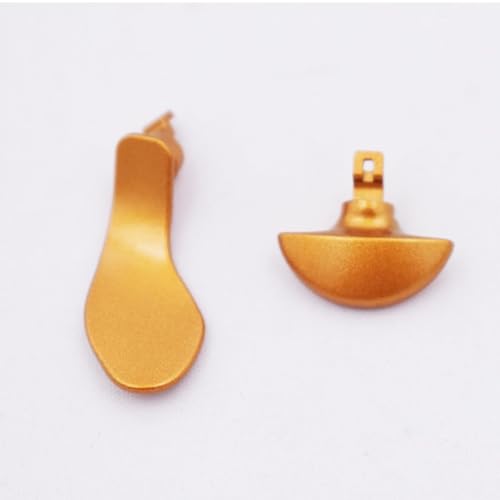 Image of 4 Pcs Edge Controller Back Paddles for PS5 DualSense Edge Controller, Paddles Replacement Compatible with PS5 Edge Controller, Metal Paddles for PS5 DualSense Edge Controller (Gold)