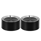 DOITOOL Manopole per Piano Cottura a Gas in Lega di Zinco Resistenti al Calore Adatte a Cucine Moderne 2 Pezzi