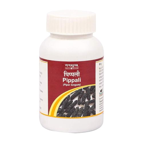 Image of Tansukh Pippali Powder - Pack of 60gm | Ayurvedic Pipali Churna, Long Pepper Piper Longum | Authentic Spice from India | Immunity Booster | Ideal for Cooking, Seasoning, and Ayurvedic Use