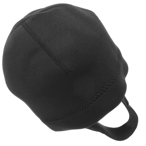 Mipcase Men's Neoprene Diving Cap Thermal Snorkeling Hat Chin Strap for Scuba Diving Gear