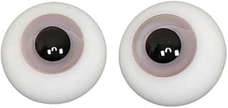 CALANDIS™ 3x10mm Glass Eyeballs Eyes for BJD Doll Toys DIY Accessories Craft Smoky Gray | Full Size, SD | Dollfie & BJDs | by Brand, Company, Character | Dolls
