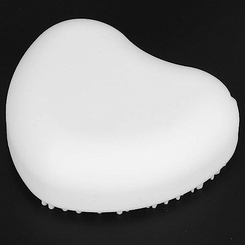Agatige Heart Shaped Silicone Makeup Brush Scrubber #TOP26