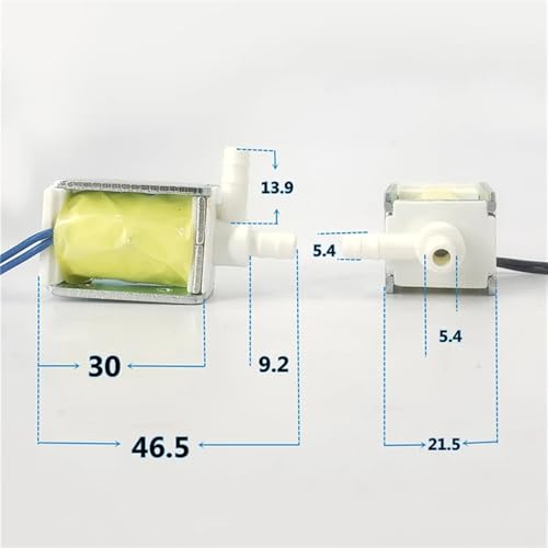 Électrovanne électrique 12V pour stopper les fuites, mini vanne de contrôle normalement fermée - 3