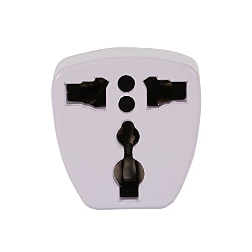 Adaptador Universal UK/US/UE/AU para 2 Pinos Redondos EU 250V/10A