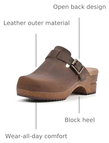 Image of WHITE MOUNTAIN Shoes Behold Leather Clog
