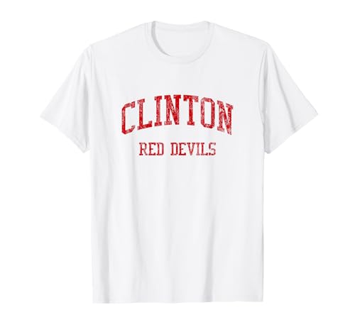 Clinton High School HS Clinton SC Vintage Sports T-Shirt