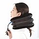 Cervical Neck Traction Device, Hals Zugvorrichtung, Nackenstütze, Nackenbandage für Nackenschmerzen und Unterstützung, für die Entlastung der Halswirbelsäule Druck,Braun