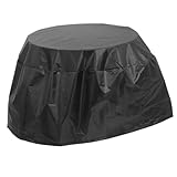 TEHAUX Wetterfeste Grillabdeckhaube Oxford Material UV Schutz Passgenau...
