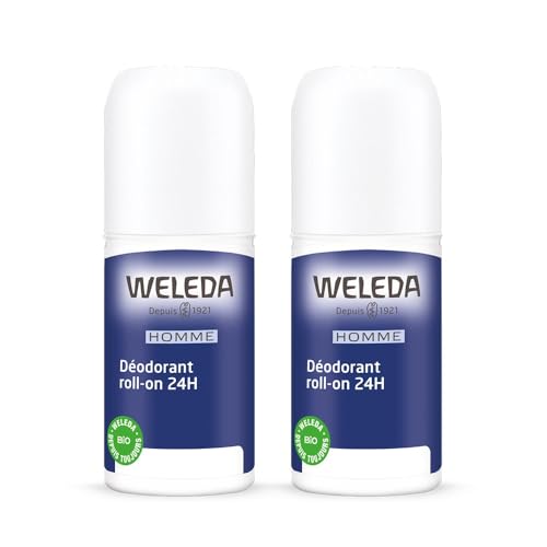 Weleda Desodorante Hombre Roll-on 24H Lote de 2 x 50 ml
