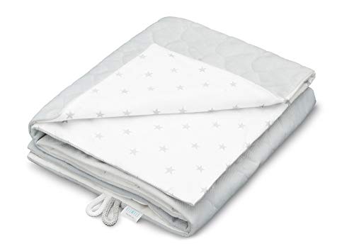 EliMeli Premium Couverture d'éveil pour bébé en velours de qualité supérieure avec garnissage en coton et velours surpiqué 75 x 100 cm Certifié Öko-Tex Fabriqué en Europe