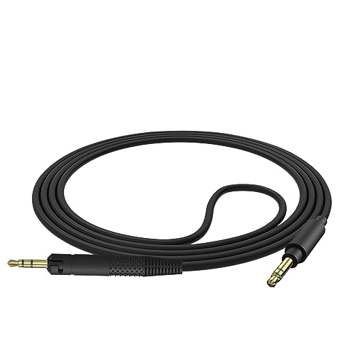 Image of GEEKRIA Audio Cable Compatible with ATH-M70x /M60x /M50x /M40x Headphones, 2.5mm Aux Replacement Stereo Cord (4 ft /1.2 m)