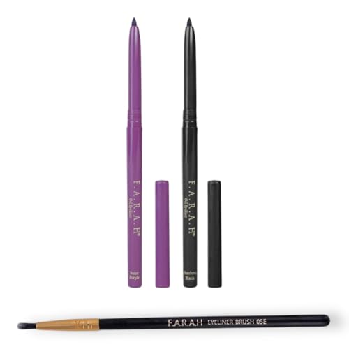 Set delineador gel F.A.R.A.H Duo con pincel precisión