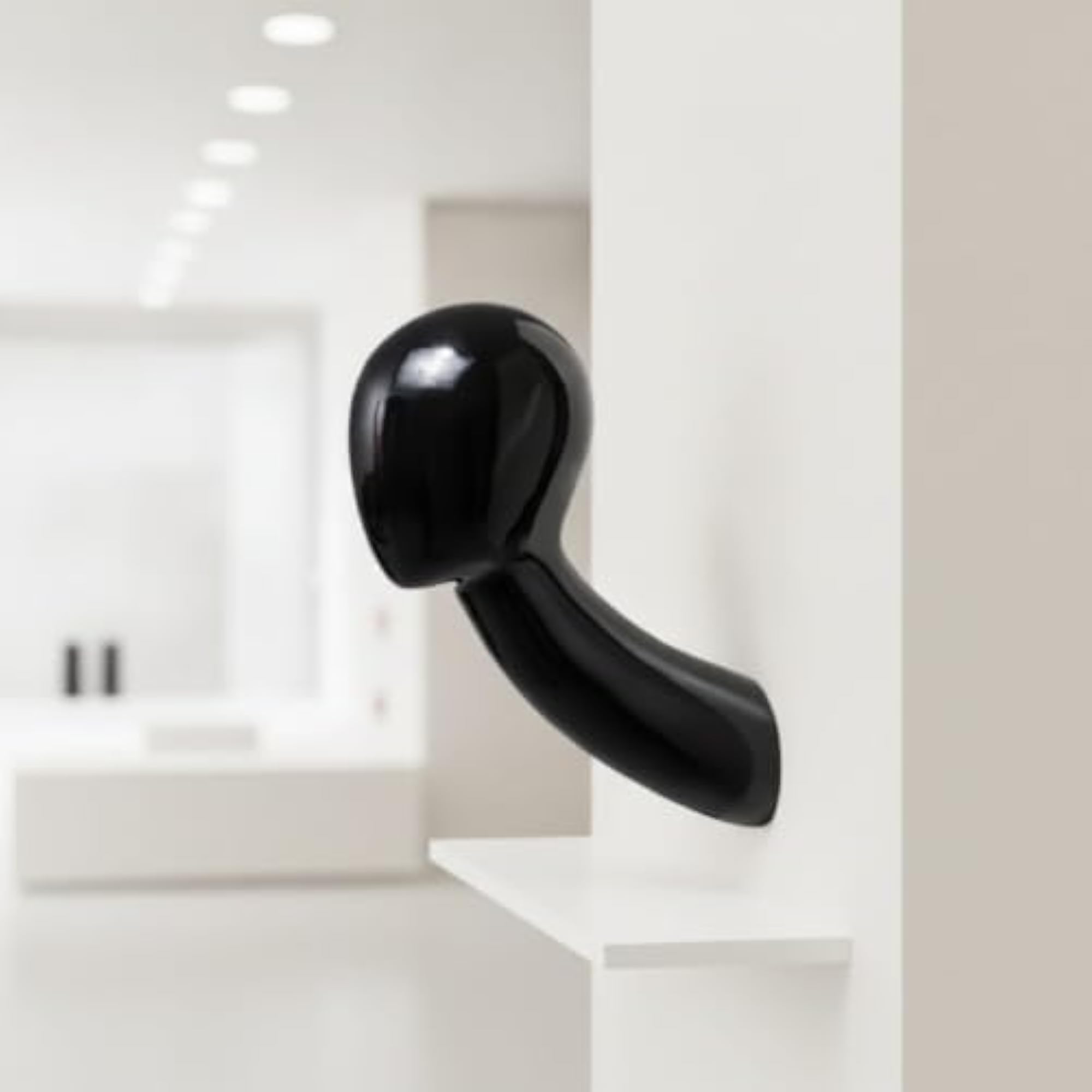 Fiberglass Wall-Mounted Head Glossy Display