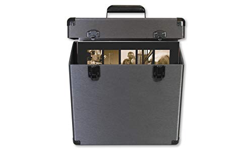 Boîte vinyle 12 LP graphite aux finitions soignées - 3