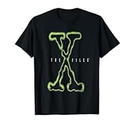 Officially licensed X-Files merch. Explore the unexplained with FBI agents Mulder and Scully in this cult classic 90's TV Show. The truth is out there. Perfect graphic apparel for fans of Aliens, Monsters, Supernatural TV Shows, Retro TV, 90's Fashio...